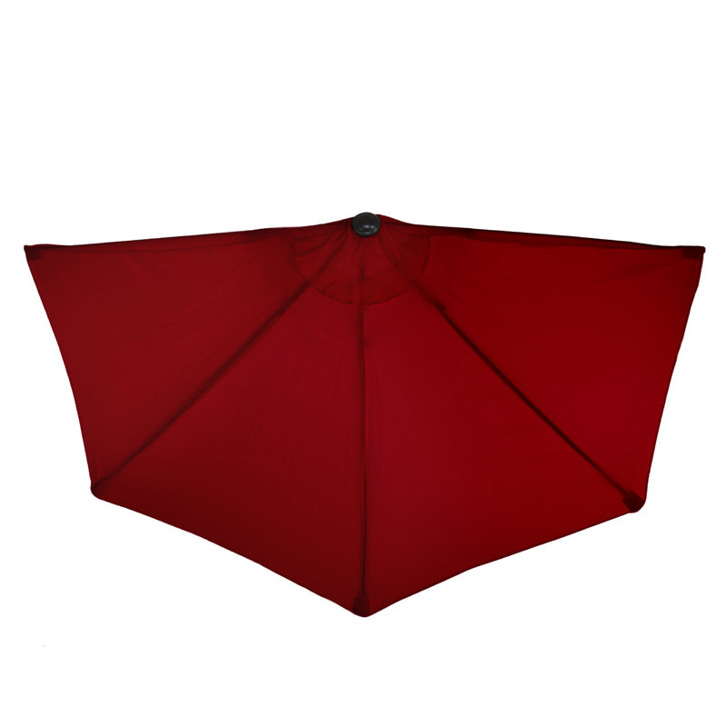 Pure Garden Summertime Umbrellas 3 Half Umbrella Outdoor